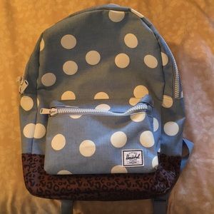 Herschel Supply Company polka dot back pack